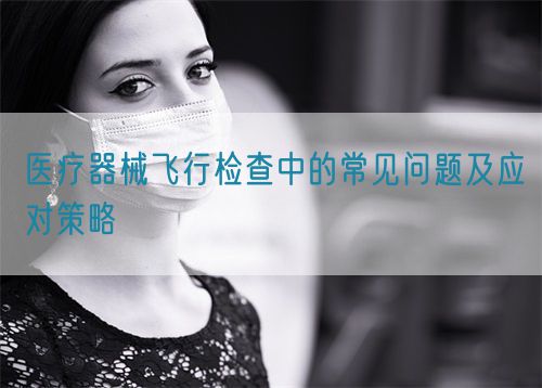 醫(yī)療器械飛行檢查中的常見問題及應(yīng)對(duì)策略(圖1)
