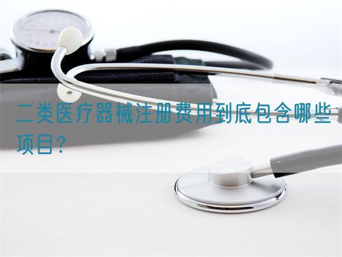 二類醫(yī)療器械注冊費用到底包含哪些項目？(圖1)